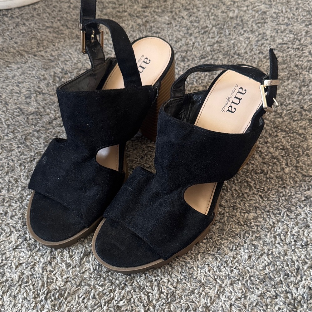 a.n.a Black Women's heels